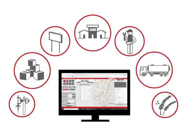 Various resources connected to the Dashboard