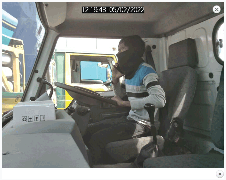 Driver in Truck