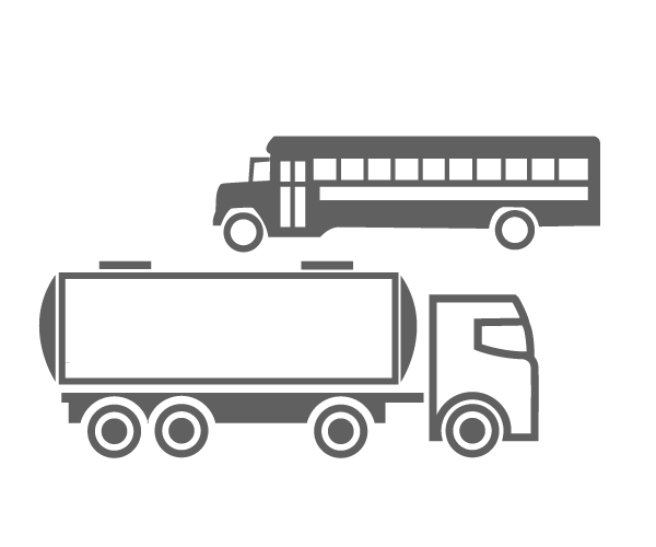 Trucks, Buses, Cars and other vehicles